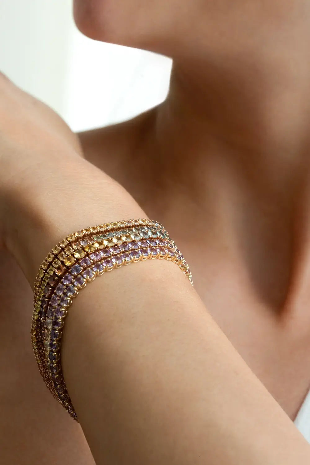 Stacking Tennis Bracelets