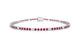 Avila | Round ruby & diamond tennis bracelet