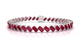 Bogotá | Emerald ruby tennis bracelet