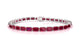 Muzo | Emerald ruby tennis bracelet