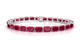 Muzo | Emerald ruby tennis bracelet